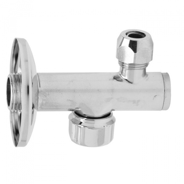 Bongio Complements Угловой вентиль - декоративный, 1/2М, с фильтром, цвет: хром