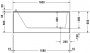 Ванна акриловая Duravit Starck 160x70 прямоугольная, встраиваемая