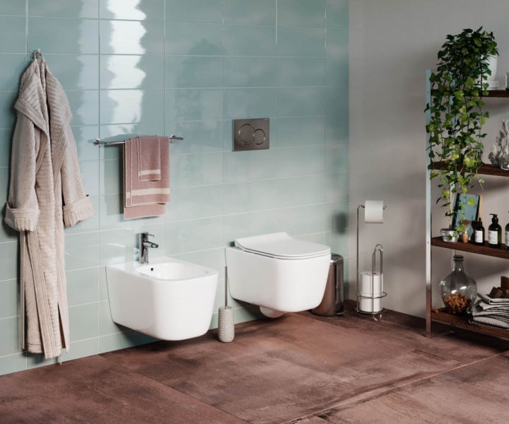 Подвесной унитаз New Day Rimless Ceramica Nova белый CN3005