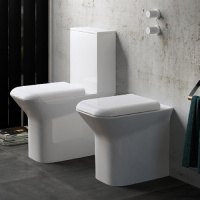 AZZURRA PRUA Биде напольное 55х35x42h см без отв, цвет: белый