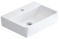 a-Quattro Раковина настольная или подвесная 400*650 мм с 1 отверстием под смеситель и без донного клапана