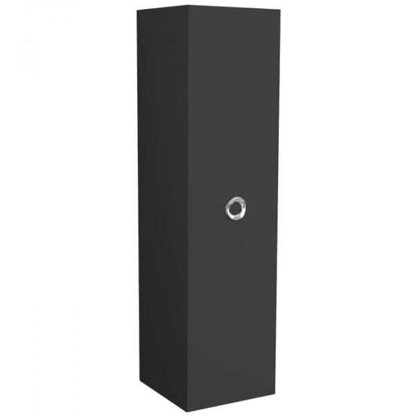 Simas Henges Пенал 50x40xh200 см, цвет: черный матовый