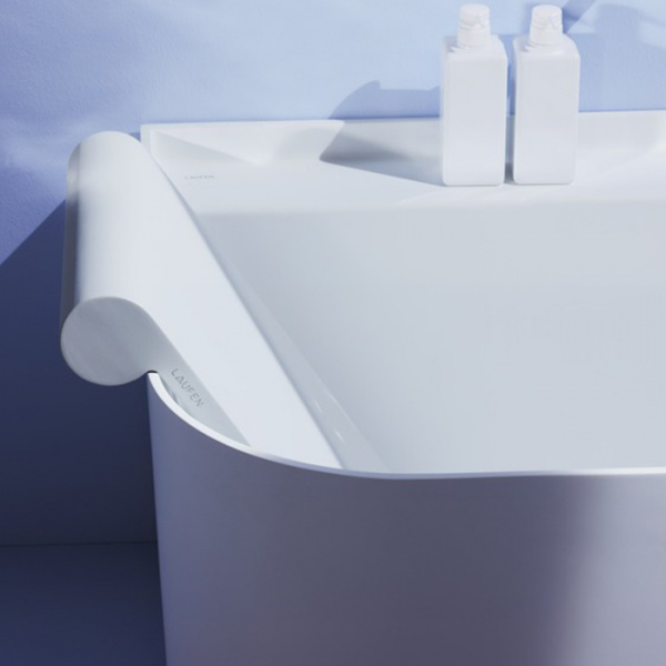 Laufen Sonar Ванна 160x81.5х46см, пристенная, с слив-переливом, материал: композит