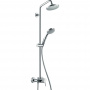 Hansgrohe Croma 100 Showerpipe 160 душевая стойка, диаметр 16см, с однорычажным смесителем и ручным душем, цвет: хром
