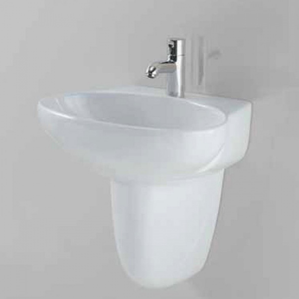 AZZURRA CLAS Раковина 75х50.5 см, 1 отв., цвет: белый