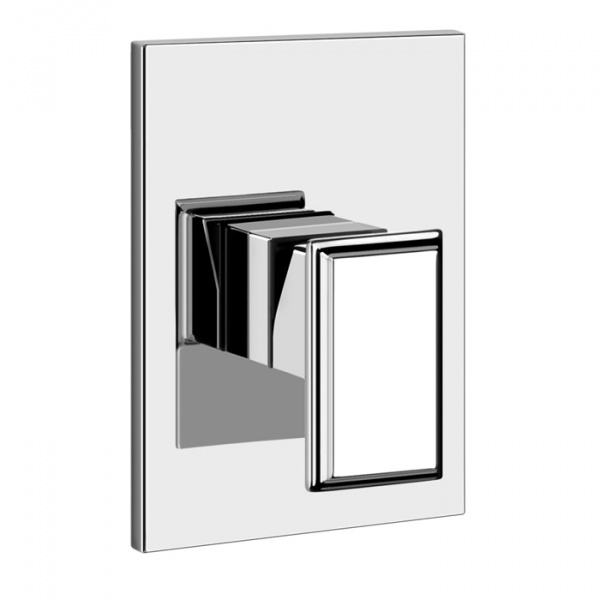 Gessi Eleganza Встраиваемый однорычажный смеситель для душа, внешняя часть, цвет: хром