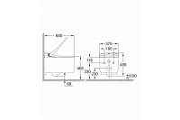 Комплект инсталляции Grohe Rapid SL 39112001 с клавишей Arena Cosmopolitan 38844000 подвесным унитазом Sensia Arena 39354SH1 с крышкой-сиденьем