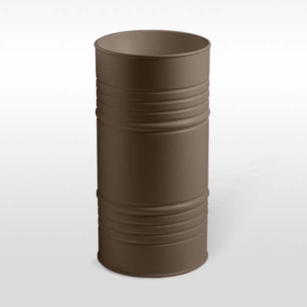 Kerasan Artwork Раковина 45х90 см, без отв., свободностоящая &quotBARREL&quot, слив в стену, цвет: Bruno matt