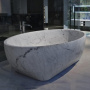 Antonio Lupi Solidea Ванна отдельностоящая 190х130х50 см из натурального камня