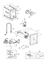 Инфракрасная панель смыва для унитаза Grohe Tectron Surf 38699001