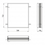 EMCO Prime2 Монтажная рама для встраиваемого шкафа 60, B59.9xH72.2см