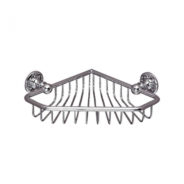 Devon&Devon First Class Мыльница угловая для душа, подвесная, цвет: хром