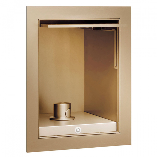 Armani Roca Island Комплект: Выдвижной гидроершик встроенный в шкафчик, шланг 1.4 м, цвет: greige