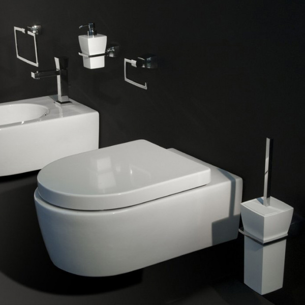 Bertocci Grace Ерш подвесной, цвет: белая керамика/хром