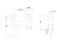 Смеситель для душа Cezares TIRRENO-VM-01