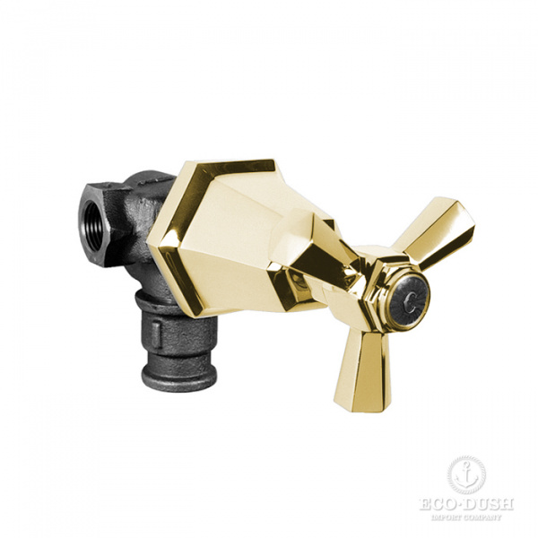 Stella Eccelsa Угловой кран 0/152, цвет: золото