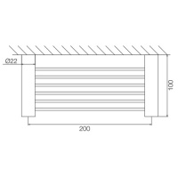 Fima Carlo Frattini Rotola Мыльница в душевую кабину, подвесная, цвет: хром