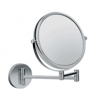 Hansgrohe Logis UA Косметическое зеркало, Ø16см., подвесное, цвет: хром