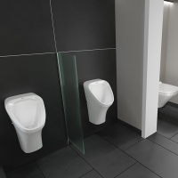 Duravit DuraStyle Dry Писсуар безводный, (с мухой) сток горизонтальный Ø 5см, Воздушный затвор, вкл. Крепление, 30x34см, цвет: белый