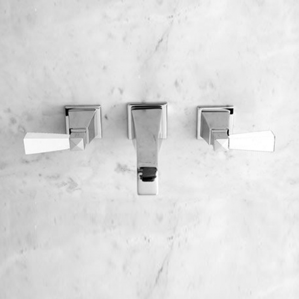 Devon&Devon Vip Time Смеситель для раковины, цвет: хром/белый хрусталь