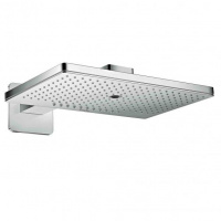 Axor ShowerSolutions Верхний душ 460 х 300мм, 3jet, с настенным держателем 460мм (скругл. края розетки), цвет: хром