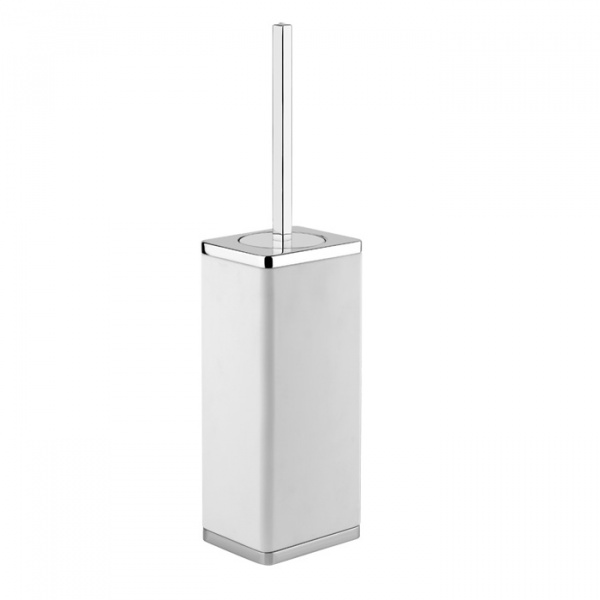 Gessi iSpa Ершик для унитаза напольный, цвет: хром/белый
