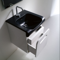 Kerasan Inka Project База INKA подвесная, с раковиной, 40см, Цвет: белый глянцевый