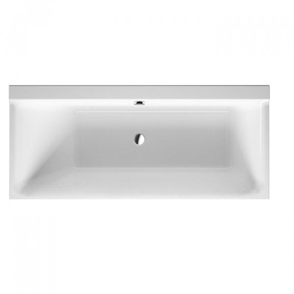 Duravit P3 Comforts Ванна  встраиваемая 170x75х46см, с наклоном для спины слева,  