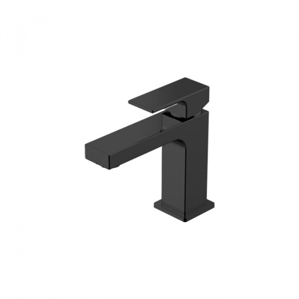 Gattoni Kubik Смеситель для раковины, излив 110 мм, цвет: Nero Opaco