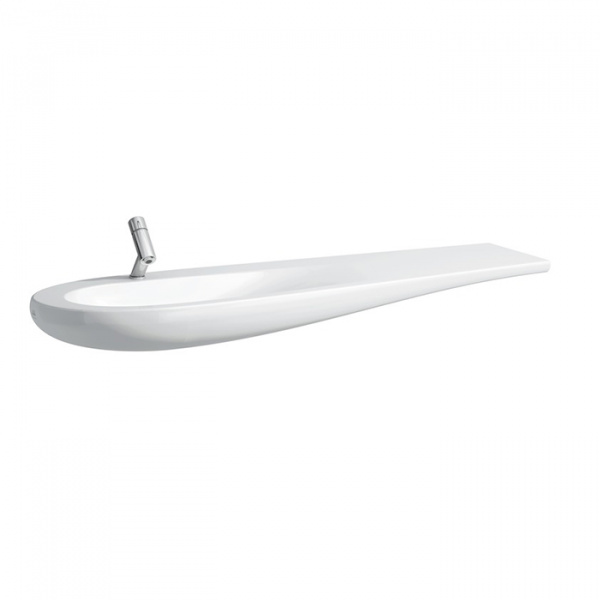 Laufen Alessi One Раковина 160х50х16.5 см, без отв., цвет: белый