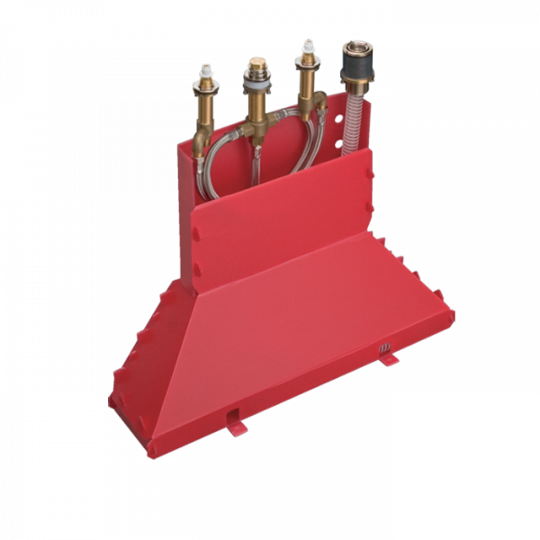 Hansgrohe Скрытая часть смесителя на бортик ванны на 4 отв.