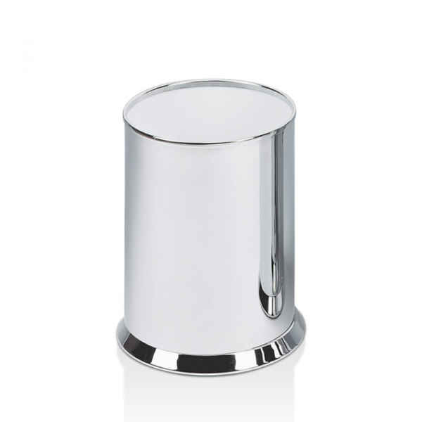 Decor Walther DW 35 Корзина для бумаги 21xh25см, напольная, цвет: хром