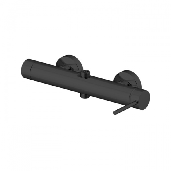 Gattoni Circle Two Смеситель для душа, термостатический, цвет: черный матовый