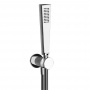 Gessi Cono Комплект ручного душа: ручной душ, шланг: 1.5 м, вывод из стены 1/2", цвет: finox