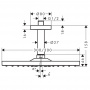 Hansgrohe Raindance E 300 Air 1j.Верхний душ, 30х30см., цвет: хром