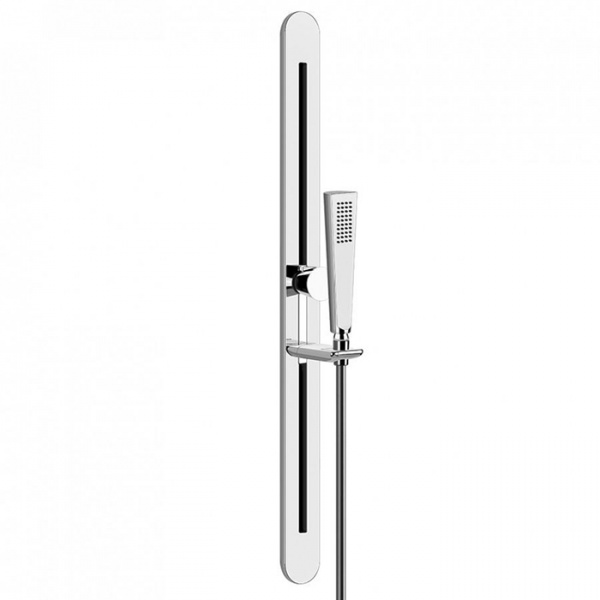 Gessi Cono Штанга в комплекте с душевой лейкой легкой очистки, шланг 1,50 м, цвет: хром