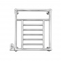 Devon&Devon Jupiter 3 Полотенцесушитель электрический 66x68.5x14.3см, термостат хром, подключение SX, цвет: хром