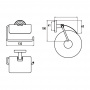 Emco Polo Держатель туалетной бумаги, подвесной,  цвет: хром