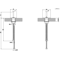 Gessi Rettangolo Рычаг удаленного управления "джойстик", цвет: хром