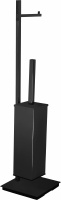 Стойка с держателем для туалетной бумаги и ёршиком напольная Vetta Rubinetterie ACS