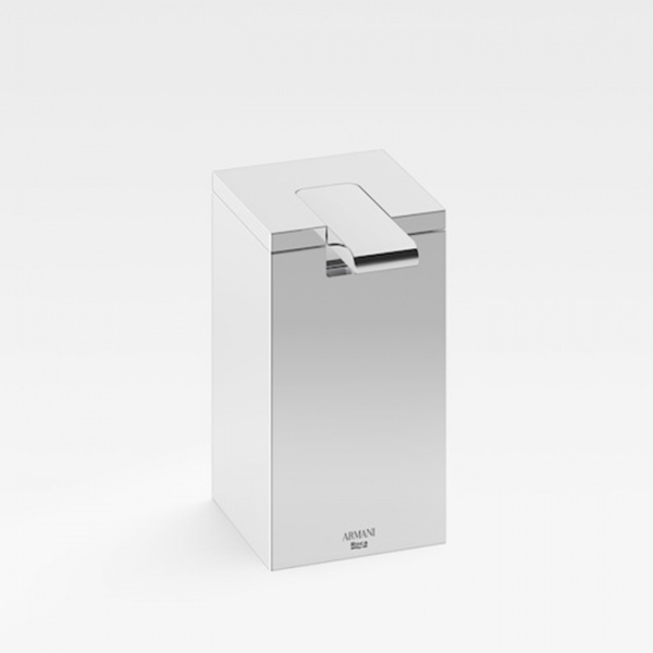 Armani Roca Island Диспенсер для жидкого мыла, настольный, 108х75х137мм, цвет: хром