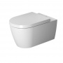 Duravit Me by Starck Унитаз подвесной Rimless 57х37см, с креплениями, цвет:белый
