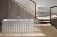 Bette Lux Loft Ornament Раковина 81х51х42 см, без отв., цвет: белый