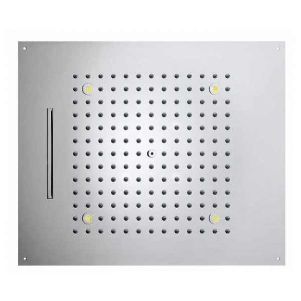 Bossini Dream Верхний душ 57x47см, с 4 LED RGB, 2 режима, потолочный, цвет: хром