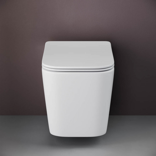 Подвесной унитаз Cubic Rimless Ceramica Nova белый CN1806