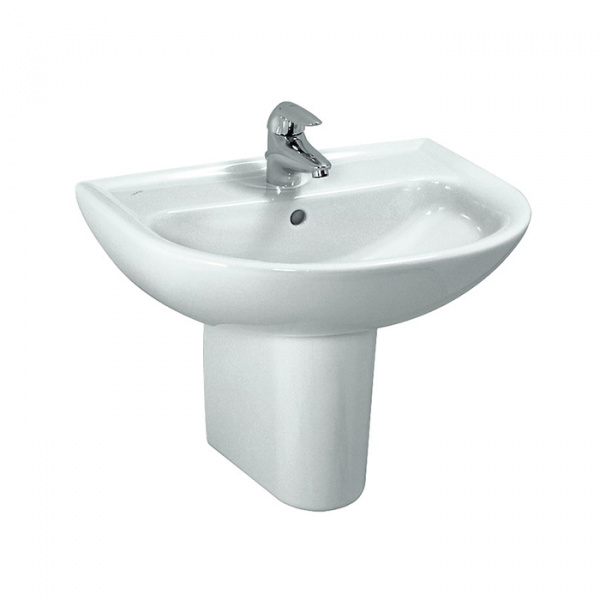 Laufen Pro Раковина 60х48х16,5 см, подвесная, с 1 отв., по центу, c переливом, цвет: белый