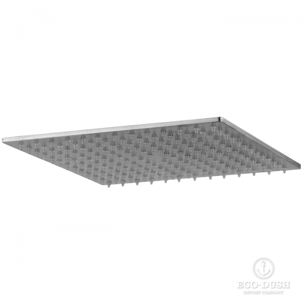 HUBER Lynox Верхний душ 200х200мм, для потолочного крепления, нержавеющая сталь