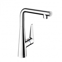 Hansgrohe Talis Select S, Смеситель для кухни, с поворотным изливом, Цвет: хром