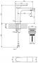 Смеситель для раковины Cezares LAGOS-LSM1-01-W0 на столешницу