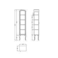 Devon&Devon Dancer, Витрина, Цвет: deep black